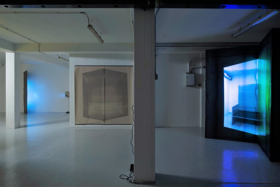Fabio Sandri, Installazione mostra "Interno ulteriore", 2016