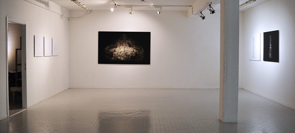 Mariano Sardón, Installazione mostra "Morfologia di sguardi", 2018