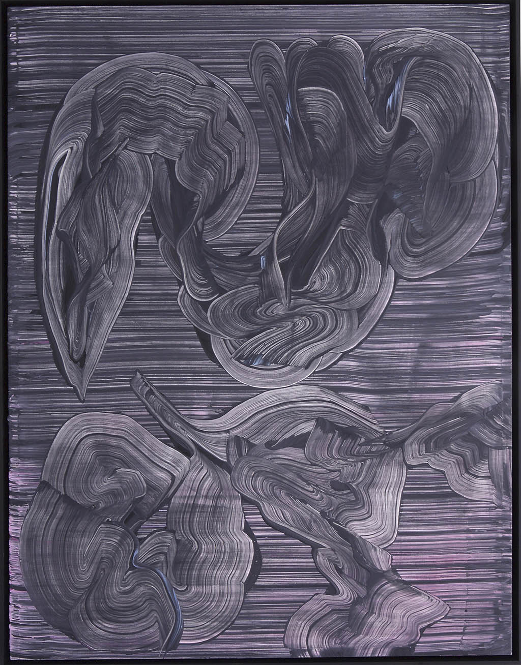 Fabrizio Gazzarri, Alien, 2018 - Pittura acrilica su tela, 140 x 100 cm