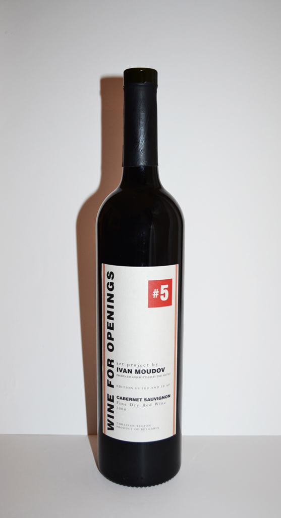 Ivan Moudov, Wine for opening, 2009 - Vino